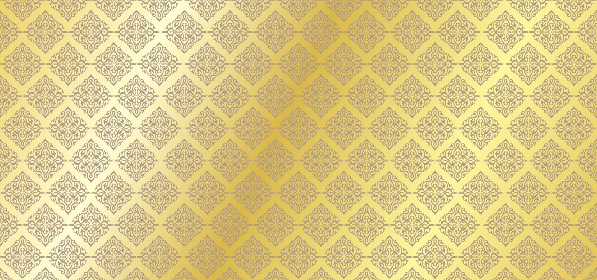 Gold Ornate Pattern Background